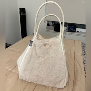 Victoria Secret Faux Fur Shoulder Bag